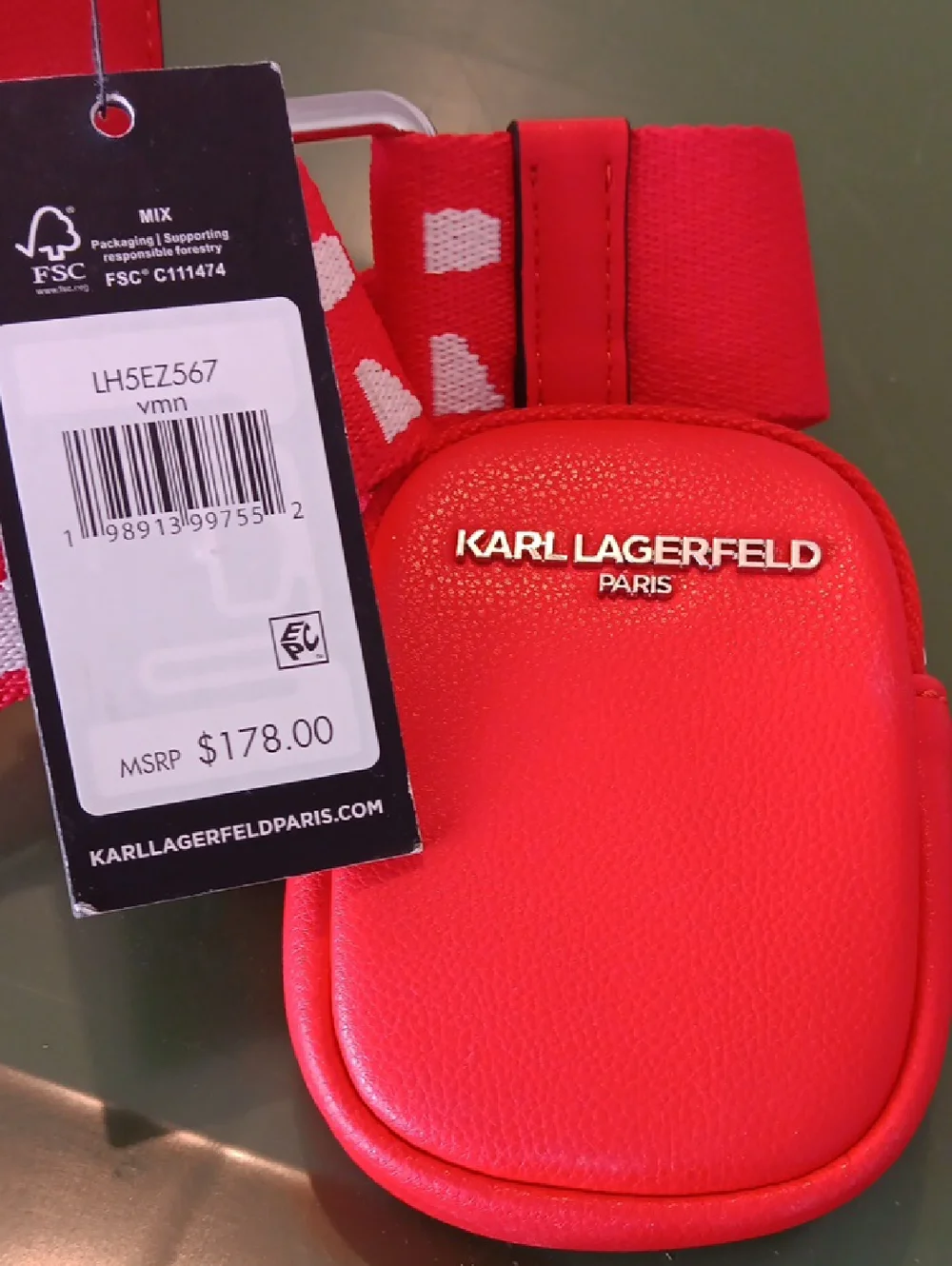 Karl Lagerfeld Black and White Price Tag - Picture 11 of 16